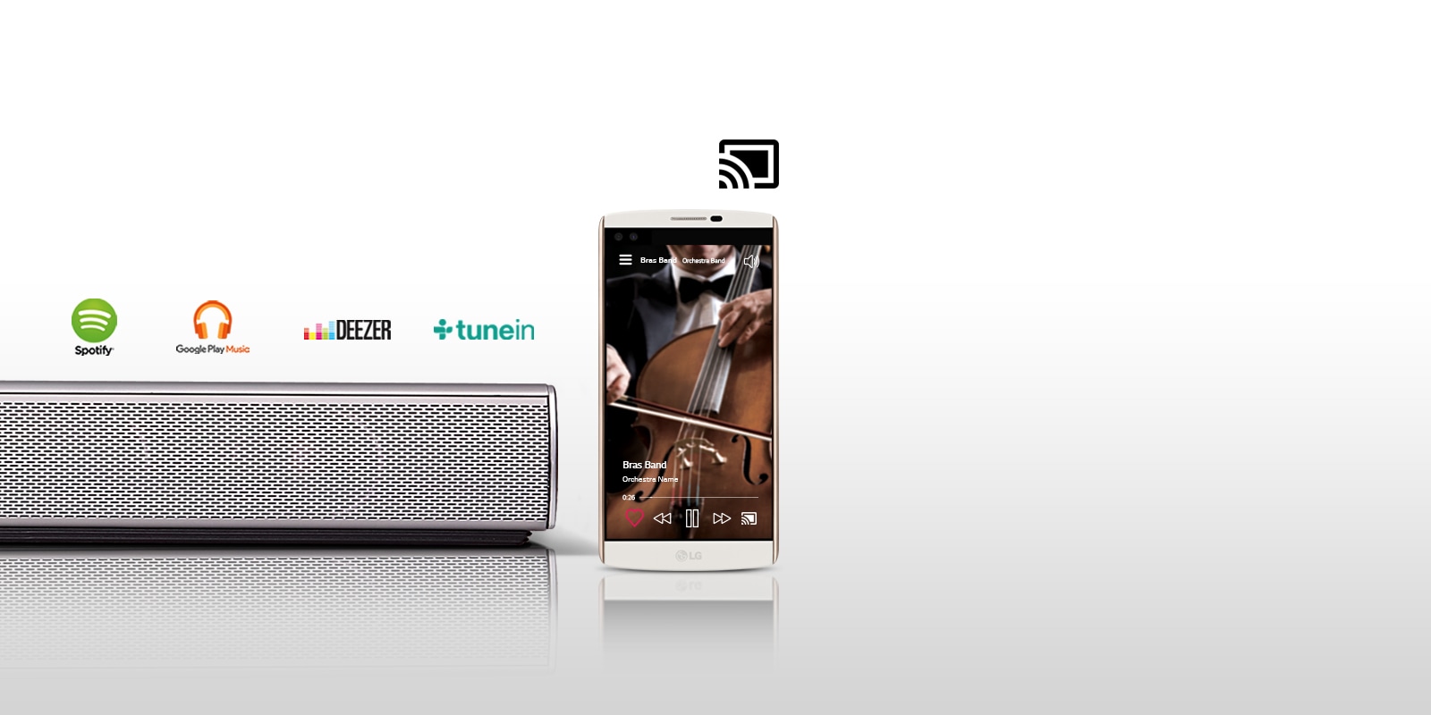 تقنية Google Cast™1